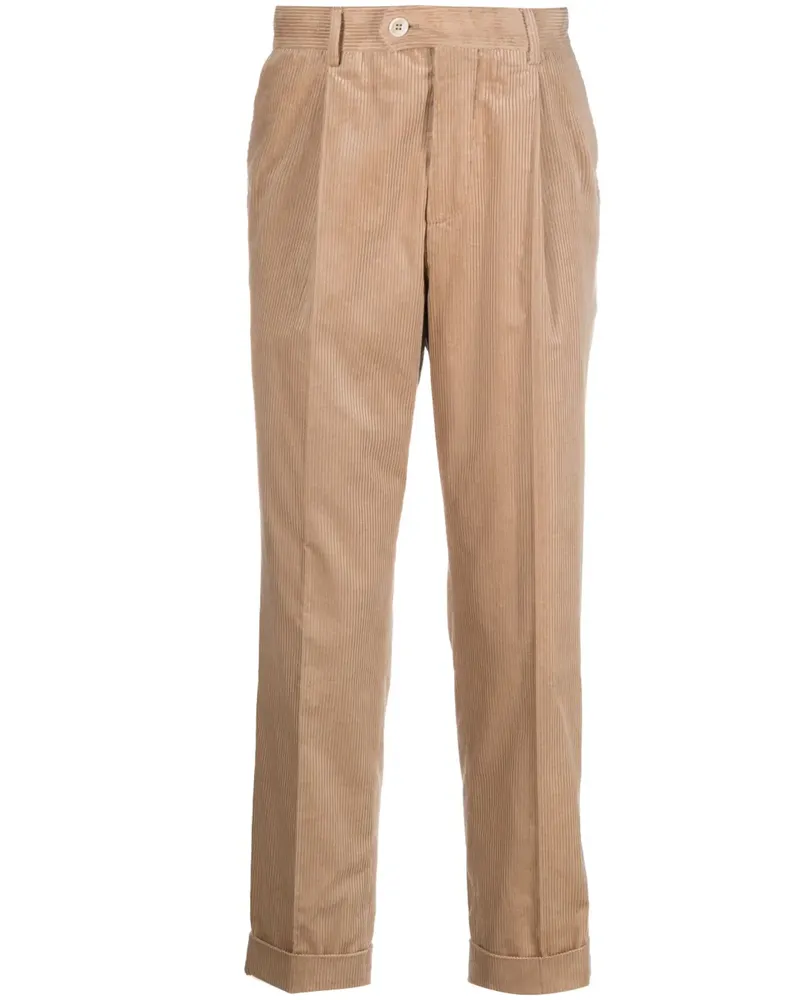 Brunello Cucinelli Cordhose mit geradem Bein - Nude Nude