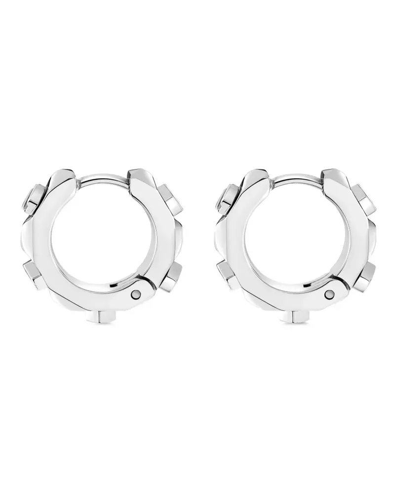 Philipp Plein Ohrring aus Edelstahl - Silber Silber