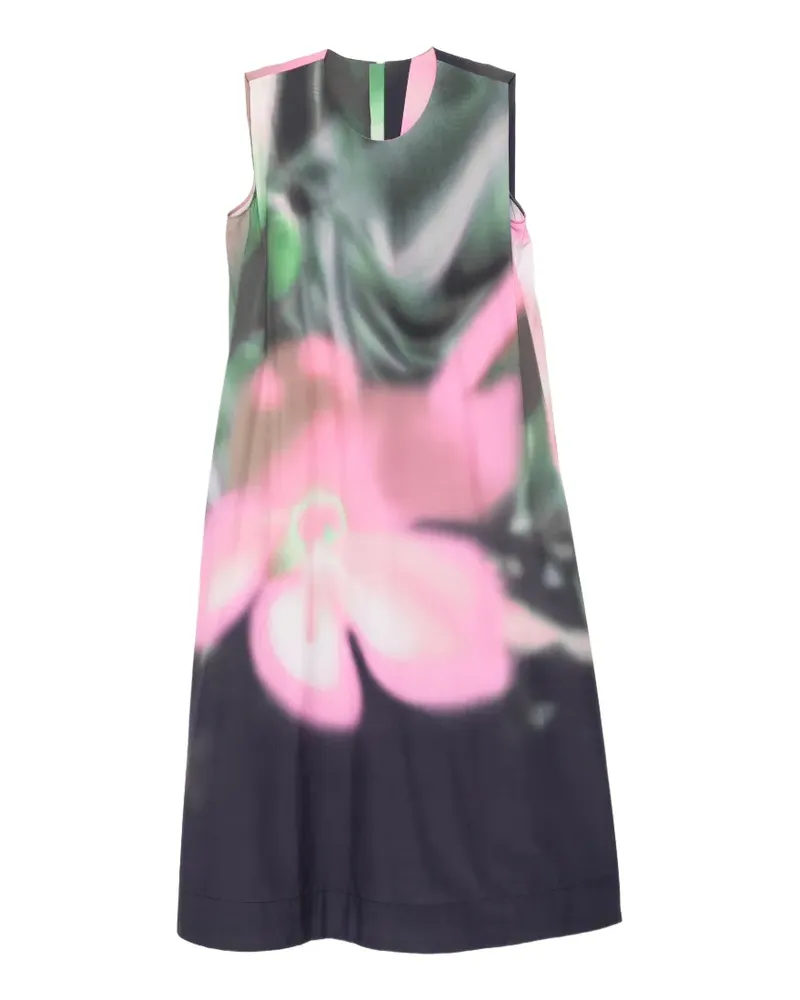 JNBY graphic-printed sleeveless dress - Grün Grün