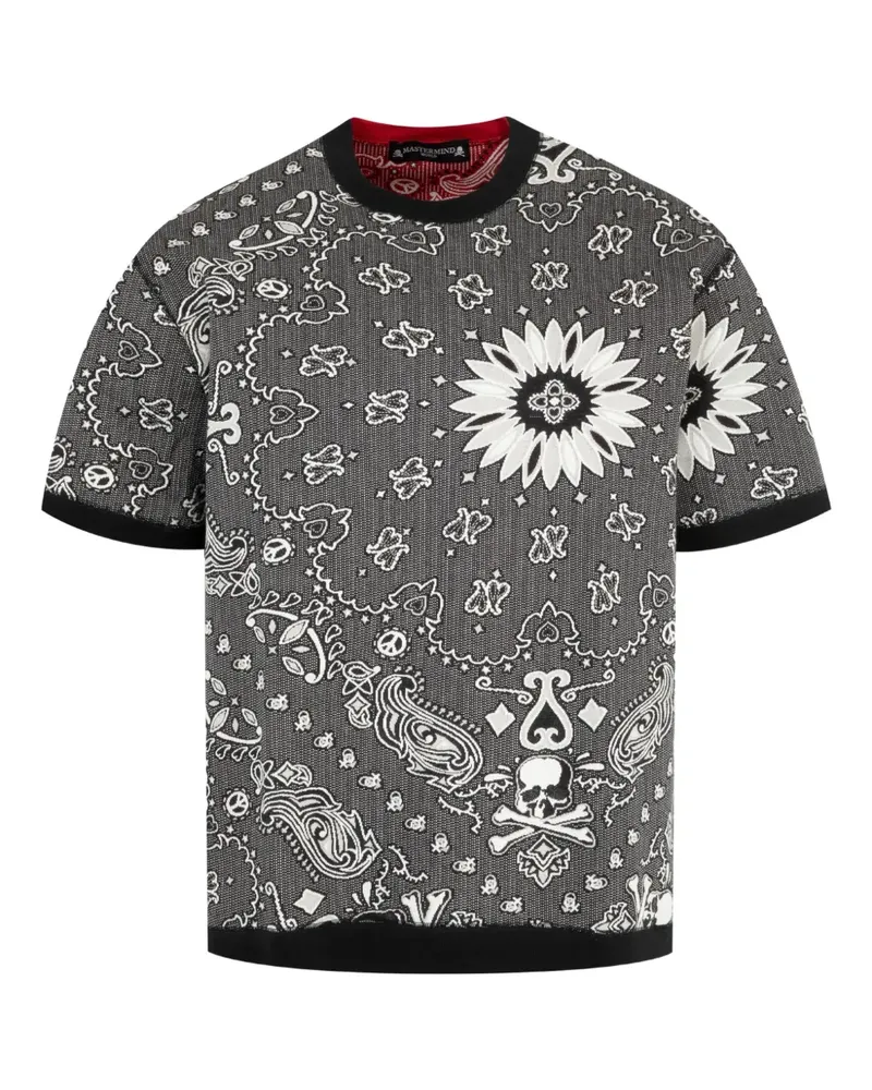 Mastermind World reversible short-sleeve T-shirt - Grau Grau