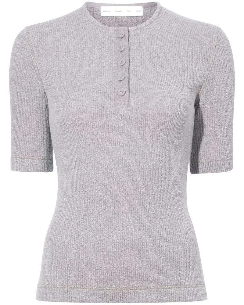 Proenza Schouler Jacqueline Strickoberteil - Grau Grau