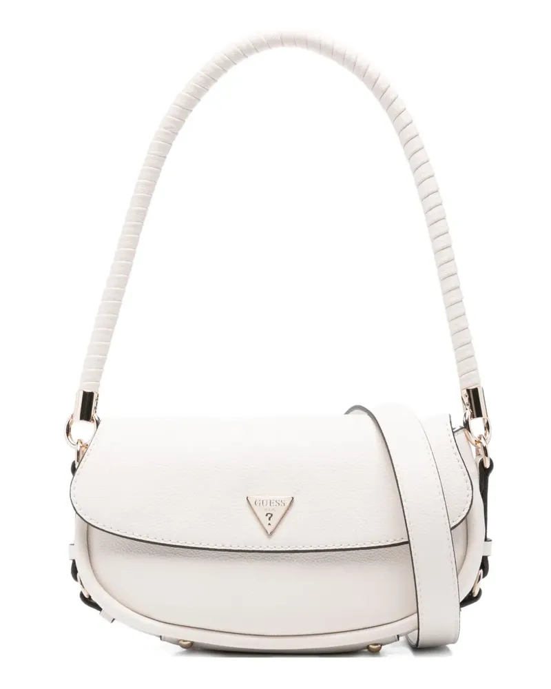 Guess Strukturierte Danya Schultertasche - Nude Nude