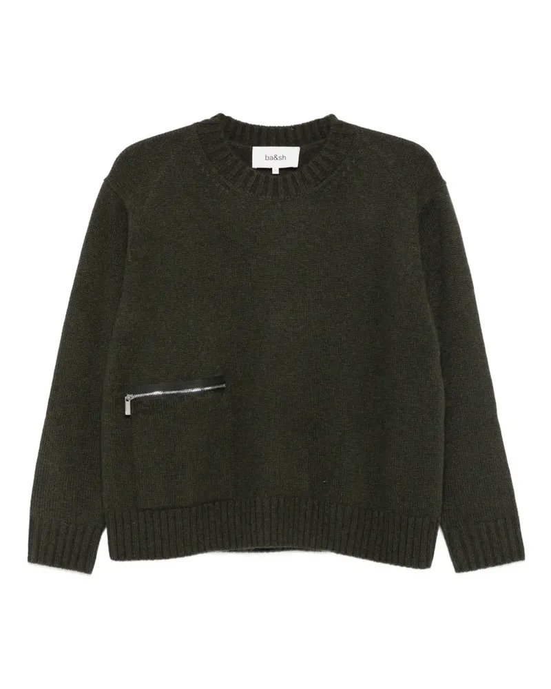 ba&sh Cesnik Pullover aus Kaschmir - Grün Grün