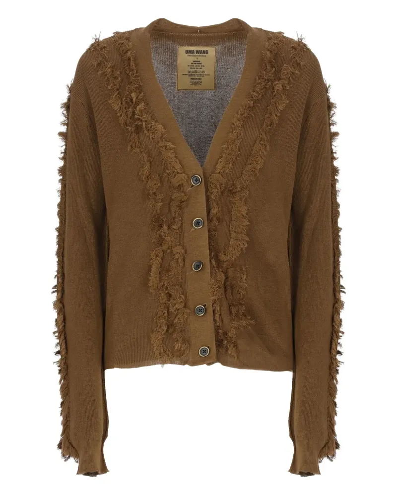 Uma Wang Geknöpfter Cardigan - Braun Braun