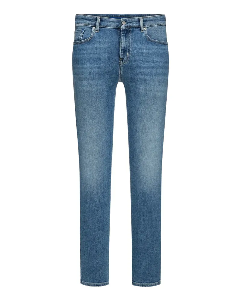 Karl Lagerfeld washed-effect skinny jeans - Blau Blau