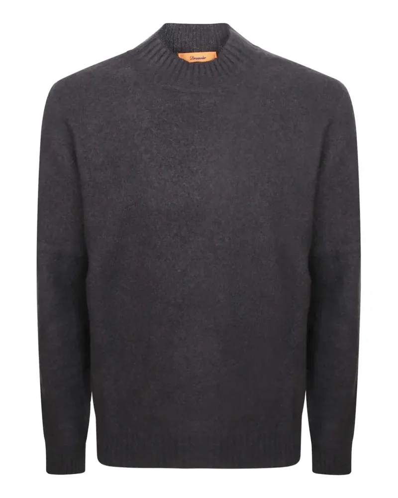 Drumohr  Pullover mit V-Ausschnitt - Grau Grau