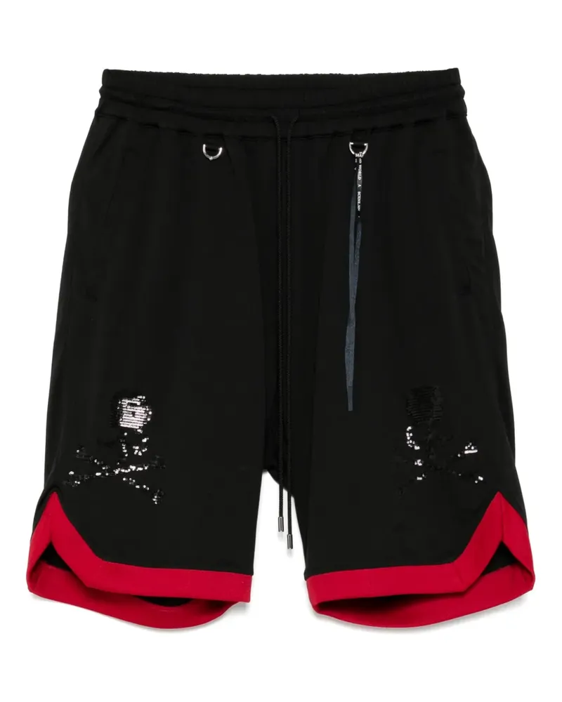 Mastermind World Basketball-Shorts - Schwarz Schwarz