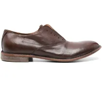 Oxford-Schuhe aus Leder - Braun