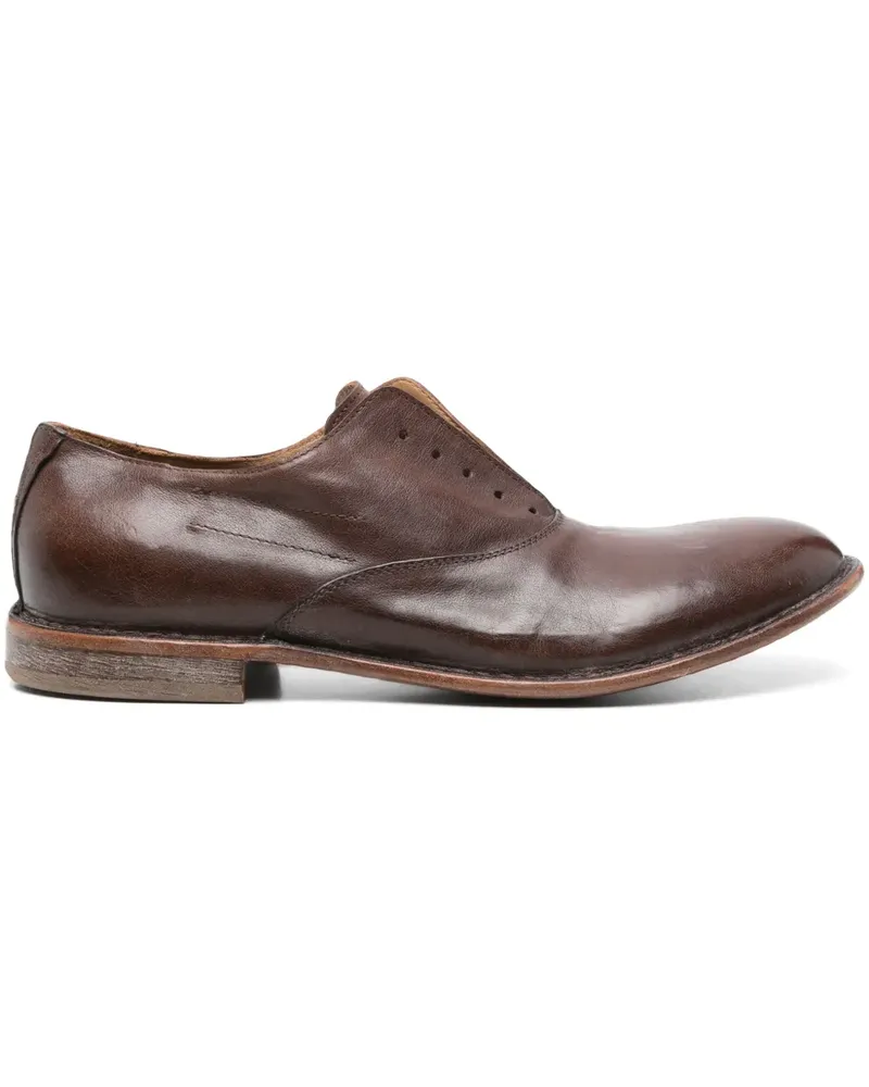 Moma Oxford-Schuhe aus Leder - Braun Braun