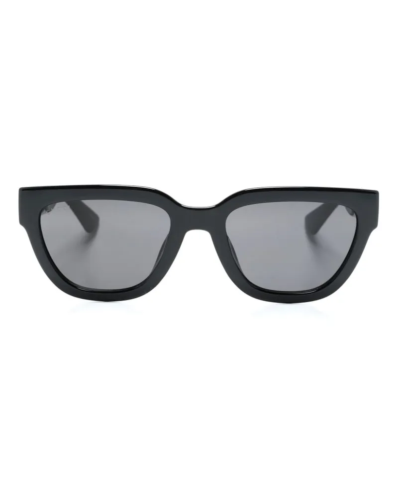 Gucci Sonnenbrille mit Cat-Eye-Gestell - Schwarz Schwarz