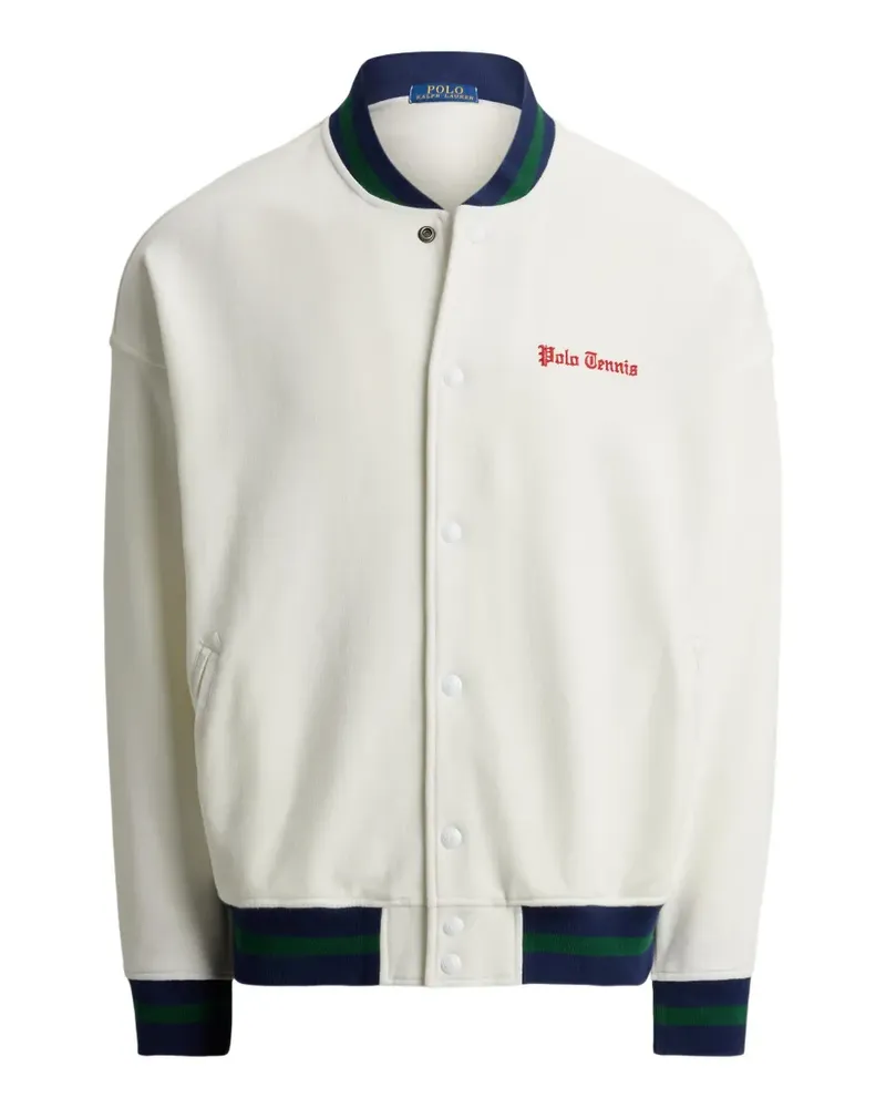 Ralph Lauren Jacke mit gestreiften Details - Weiß Weiß
