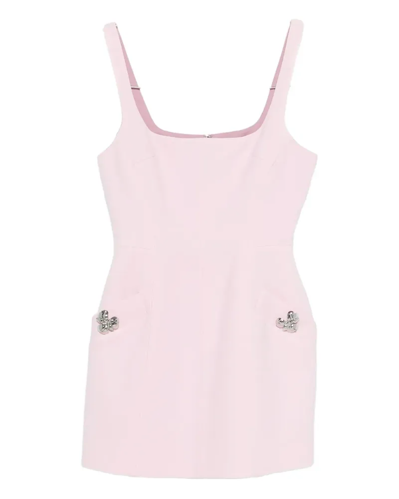 Blumarine square-neck mini dress - Rosa Rosa