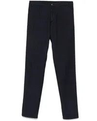 Canali twill trousers Blau