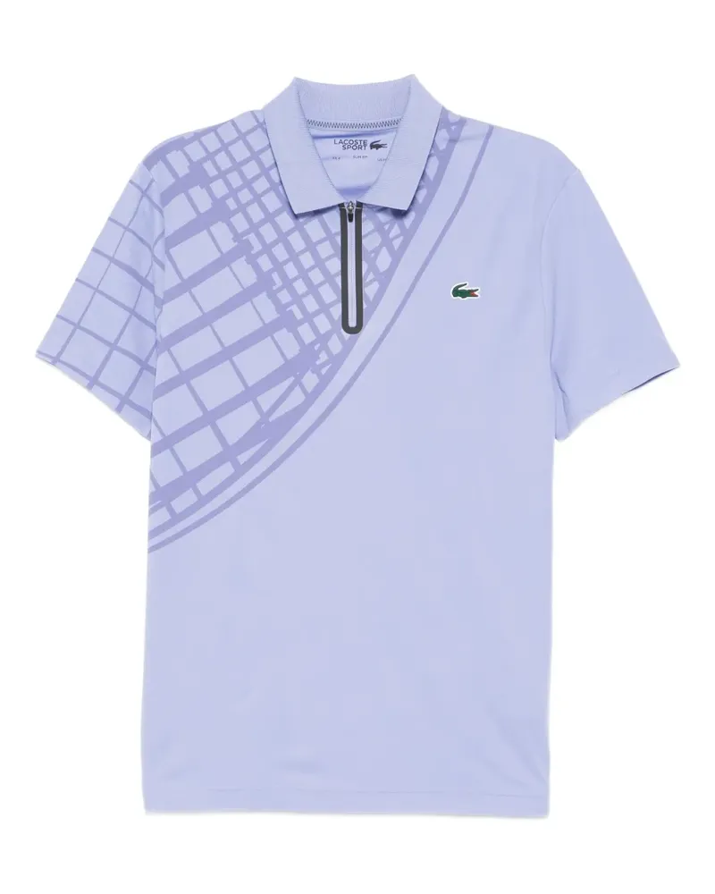 Lacoste Poloshirt mit Logo-Stickerei - Blau Blau