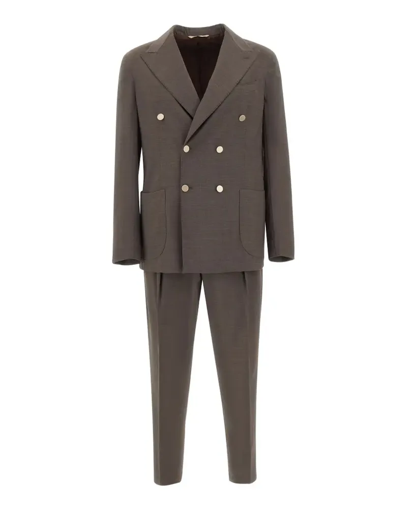 Briglia 1949 Taurasi double-breasted suit - Braun Braun