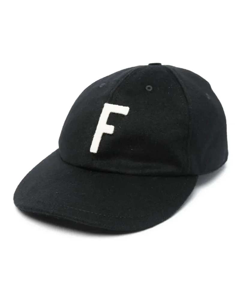 Fear of God Baseballkappe mit Logo-Patch - Schwarz Schwarz