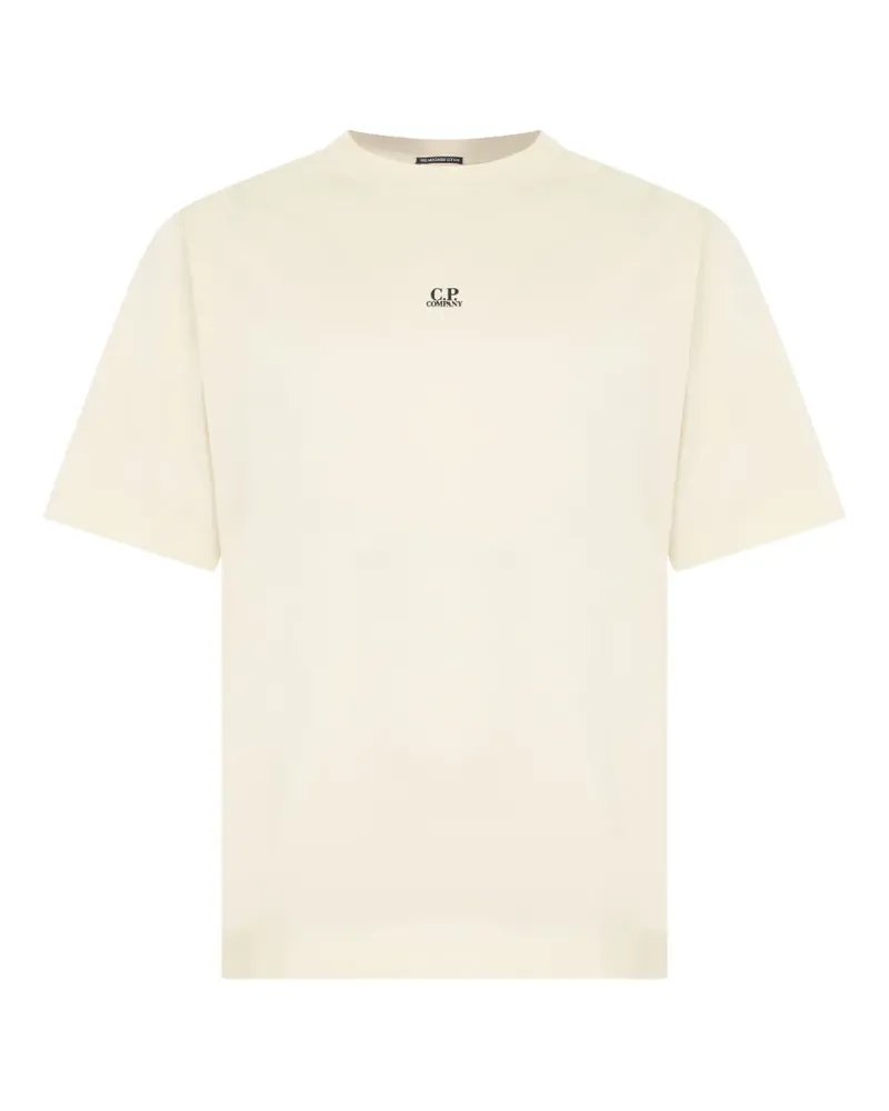 C.P. Company Gasato short-sleeve cotton T-shirt - Nude Nude