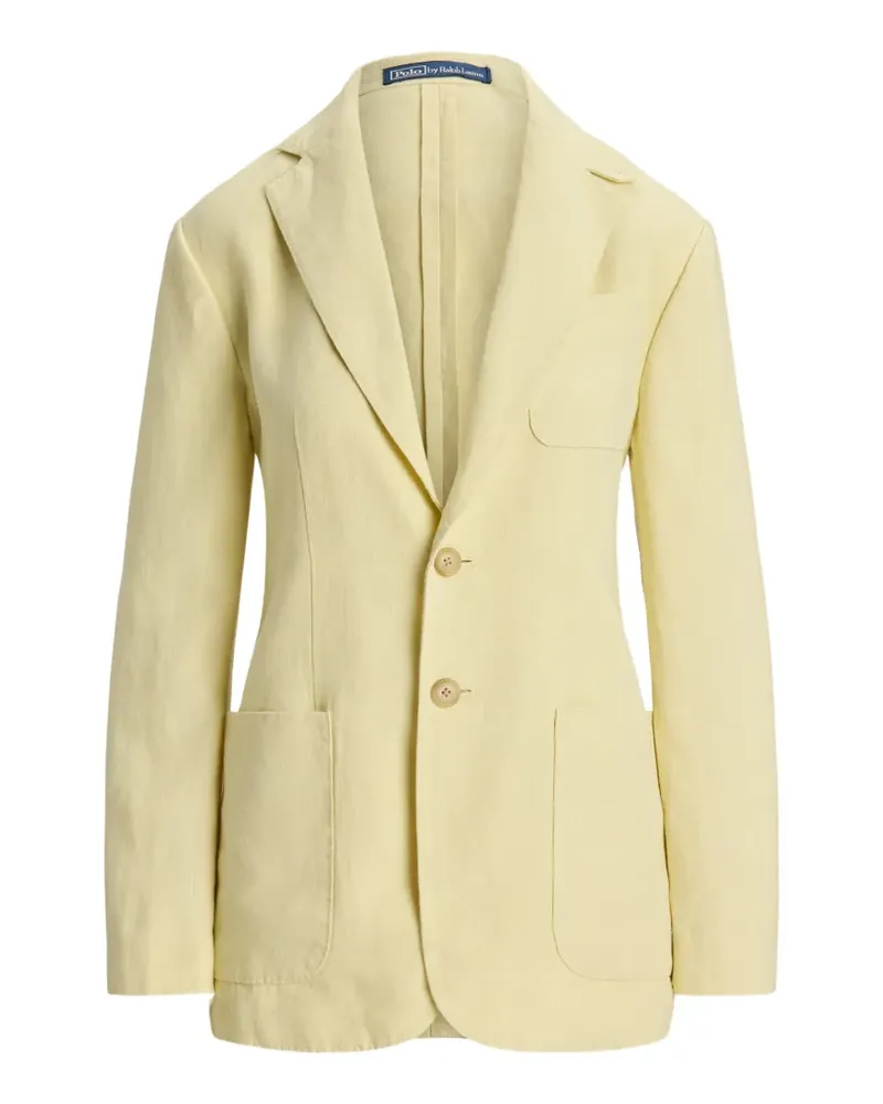 Ralph Lauren Geknöpfte Michele Jacke - Gelb Gelb