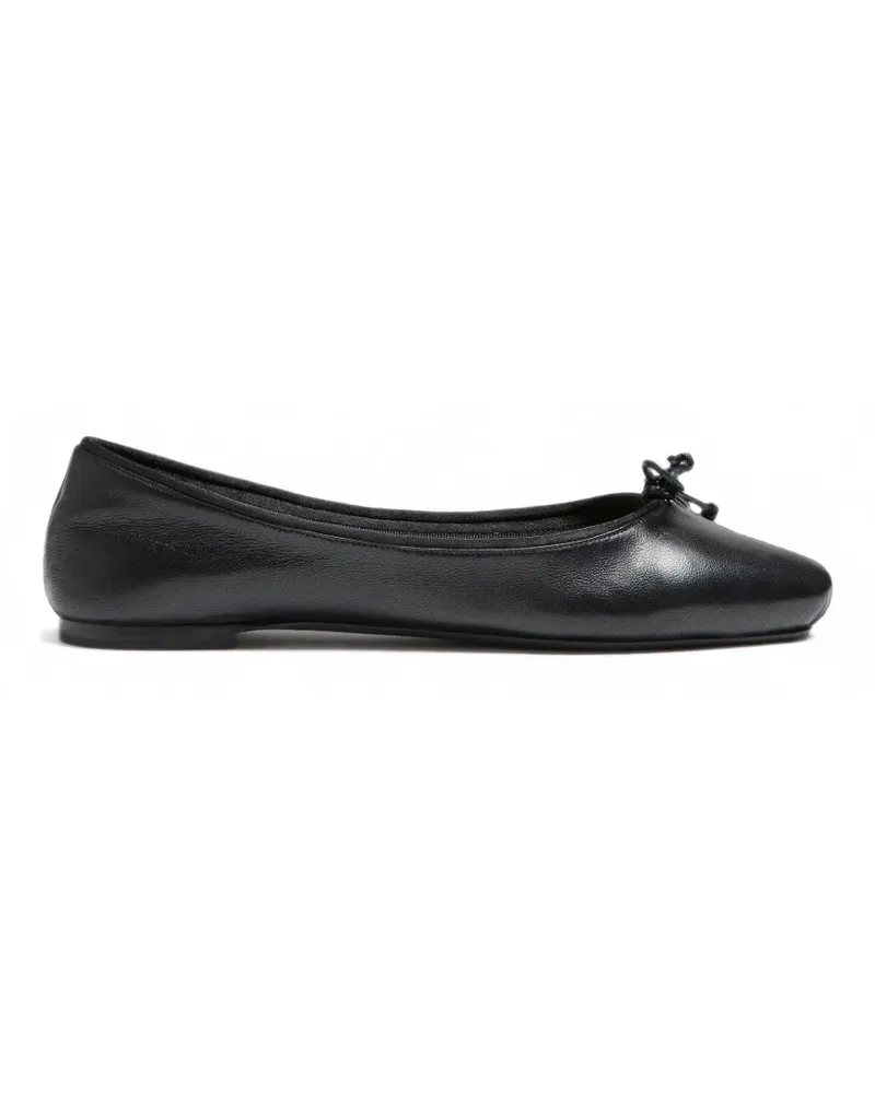 KHAITE Charlotte Ballerinas - Schwarz Schwarz