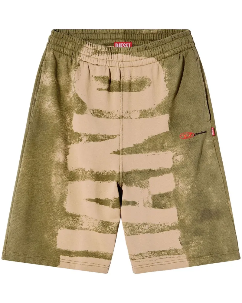 Diesel x Damiano David P-Marshy Shorts - Grün Grün