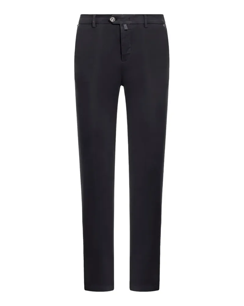 Kiton straight-leg trousers - Schwarz Schwarz