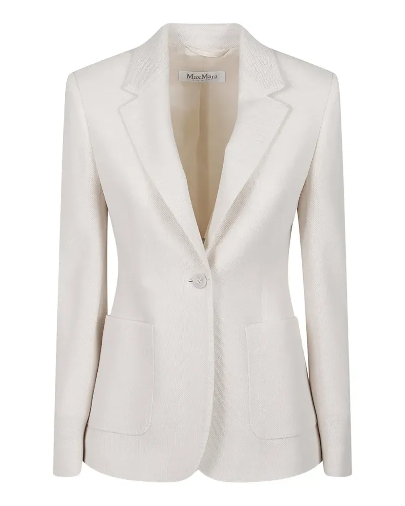 Max Mara Einreihiges Sakko - Nude Nude