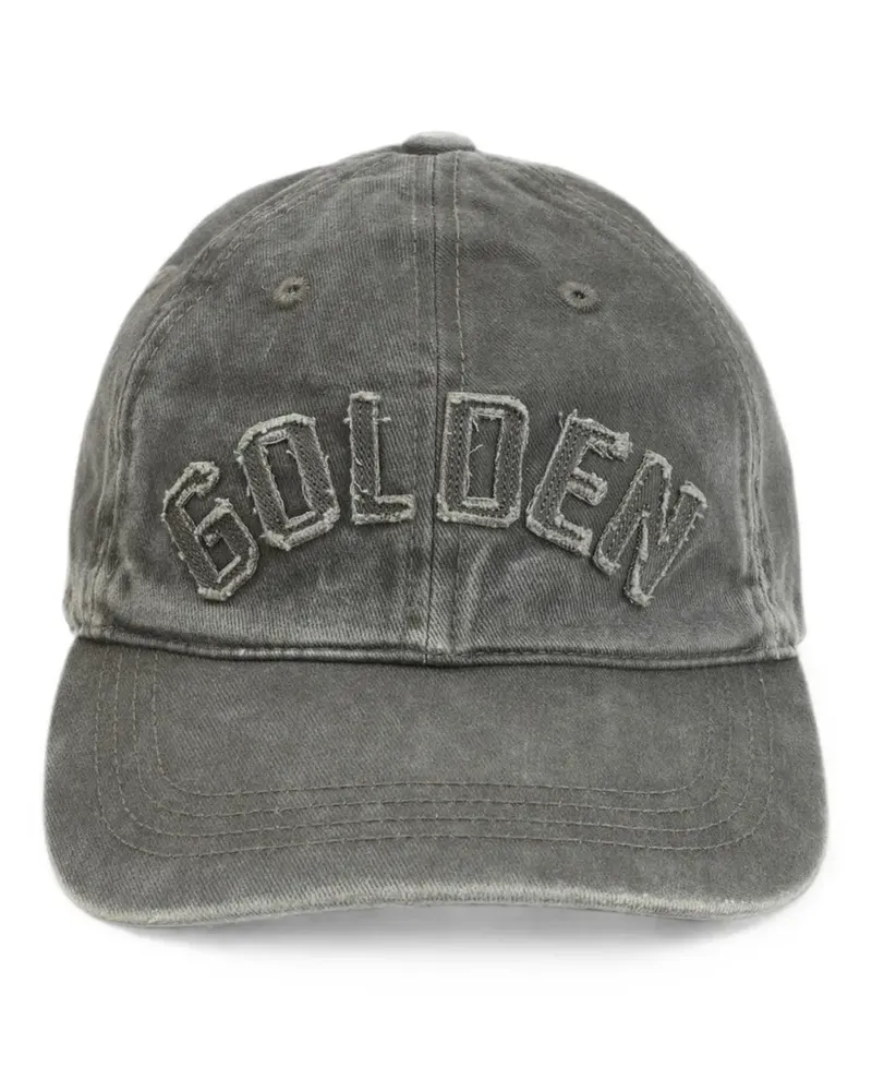 Golden Goose logo-patch baseball cap - Grün Grün