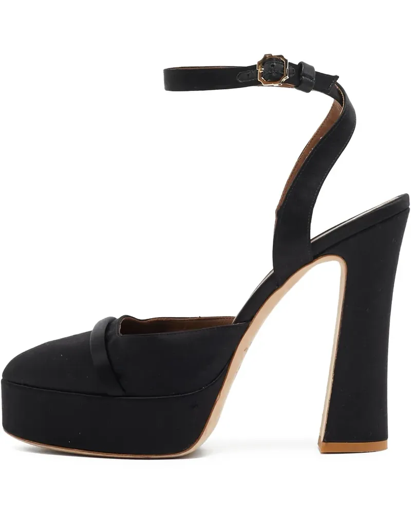 Malone Souliers Pumps mit Absatz 130mm - Schwarz Schwarz