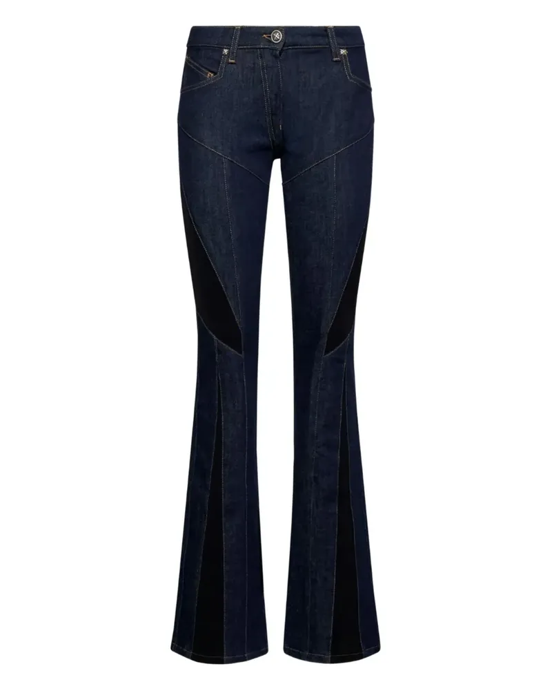John Richmond Jeans mit Jeanseinsätzen - Blau Blau