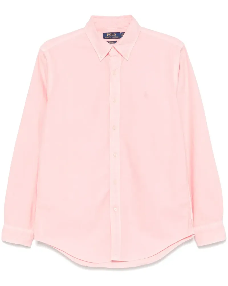 Ralph Lauren Hemd mit Polo Pony-Stickerei - Rosa Rosa