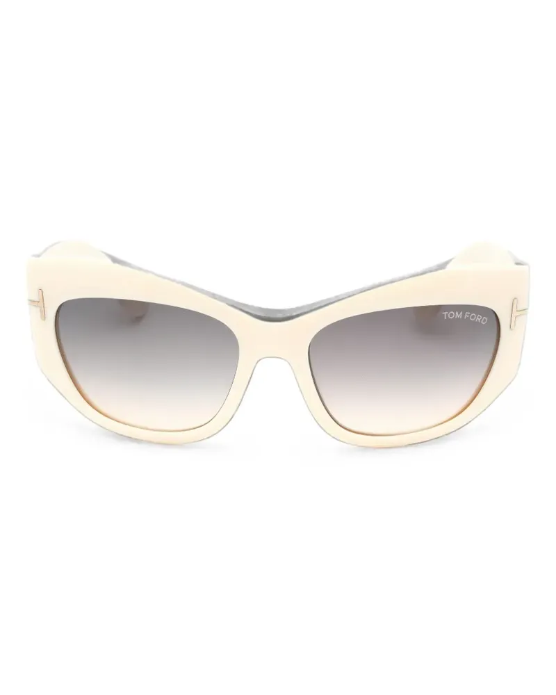 Tom Ford Cat-Eye-Sonnenbrille - Nude Nude