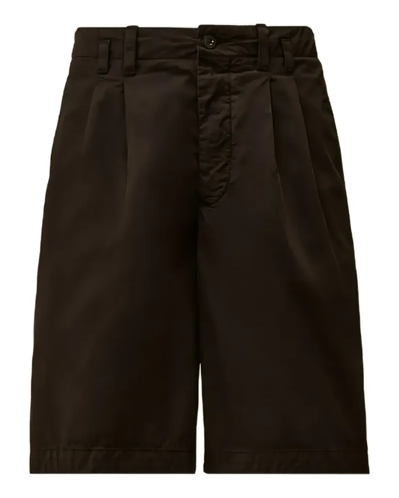 C.P. Company Shorts mit Bundfalten - Schwarz Schwarz