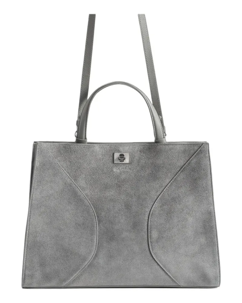 Zadig & Voltaire Jack Tote Bag aus Wildleder - Grau Grau