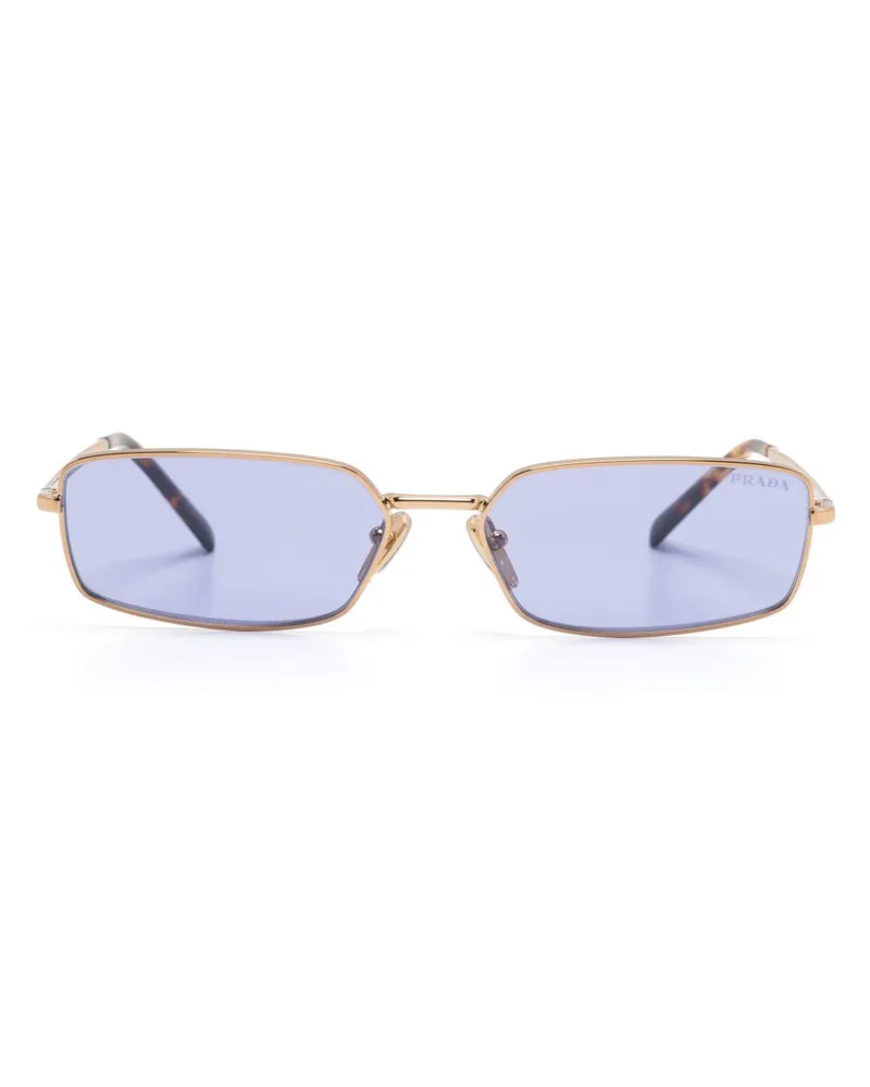 Prada Prada Sonnenbrille mit Logo - Gold Gold