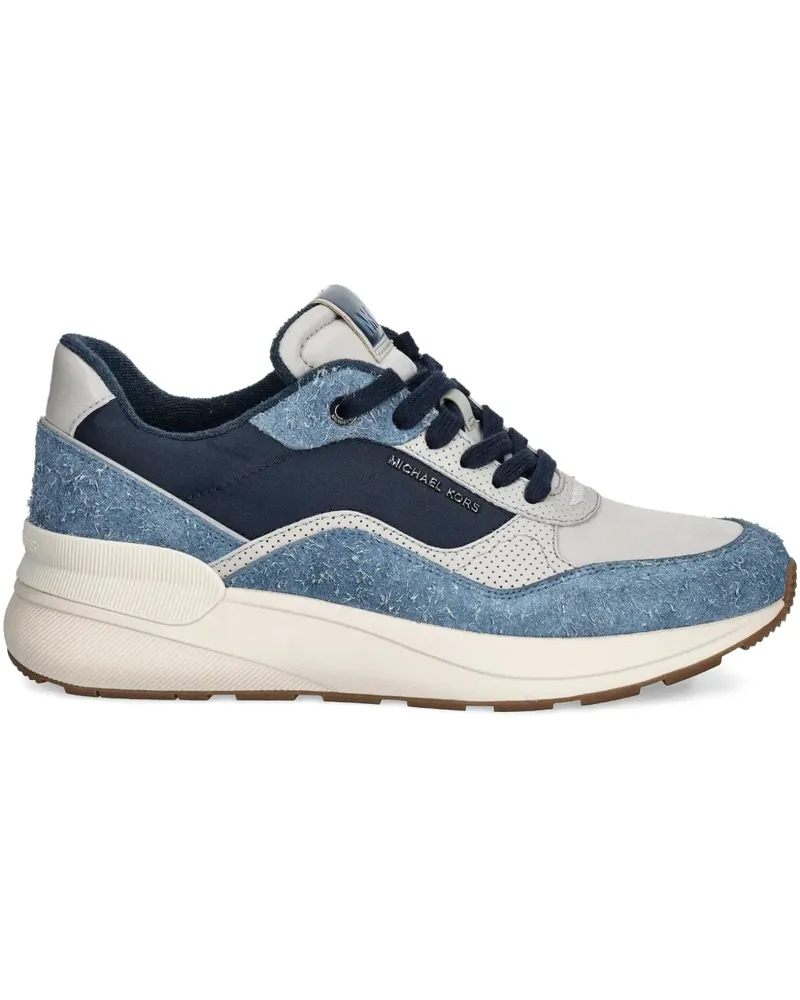 Michael Kors Trevor Sneakers mit Jeanseinsätzen - Blau Blau