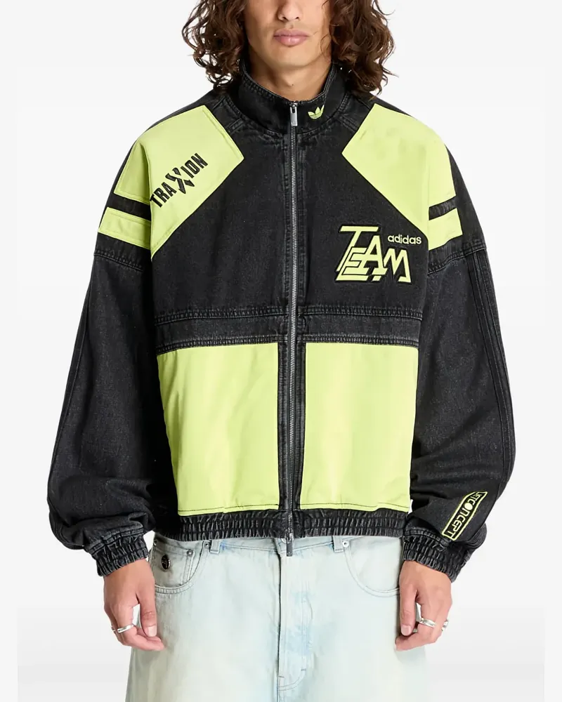 adidas Adilenium Moto Jacke - Schwarz Schwarz