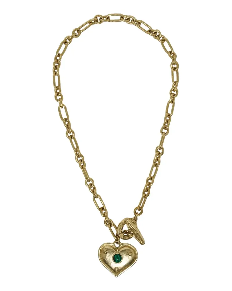 ALEMAIS Jem heart-pendant necklace - Gold Gold