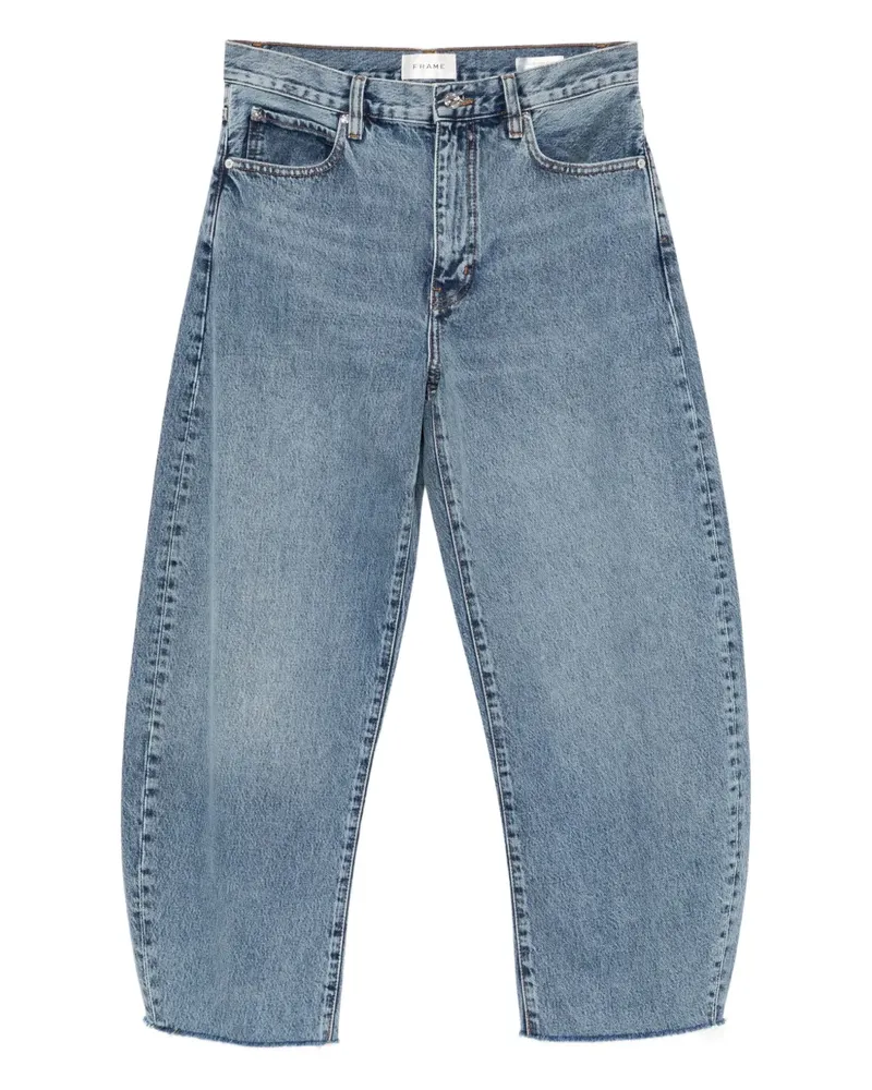 Frame Denim Bubble Cropped-Jeans - Blau Blau