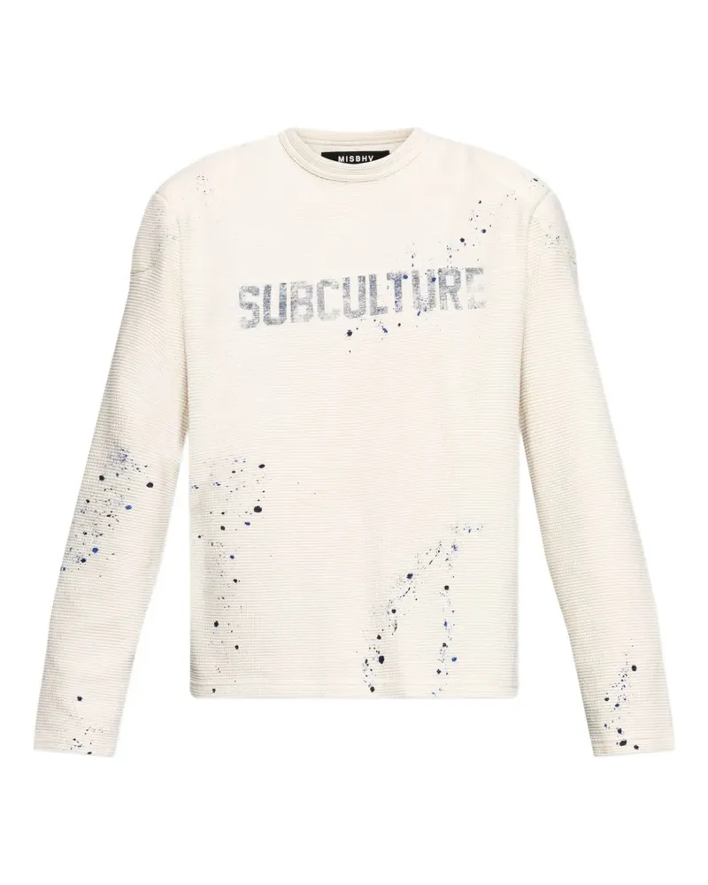 MISBHV Subculture Sweatshirt - Nude Nude