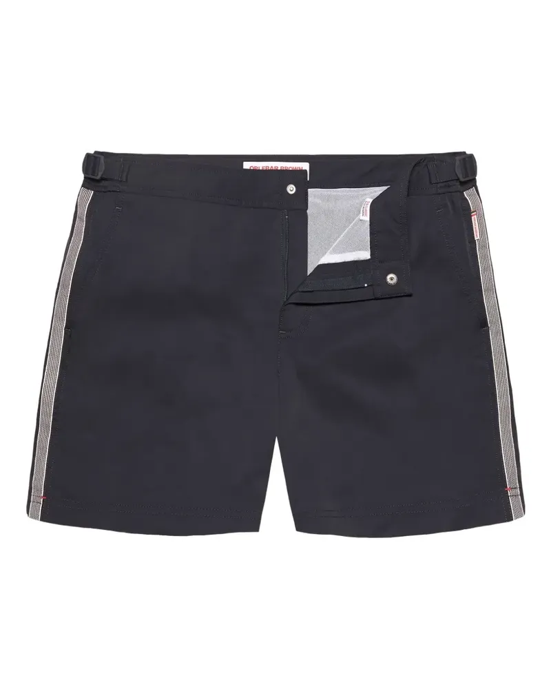 Orlebar Brown Bulldog side-stripe swim shorts - Schwarz Schwarz