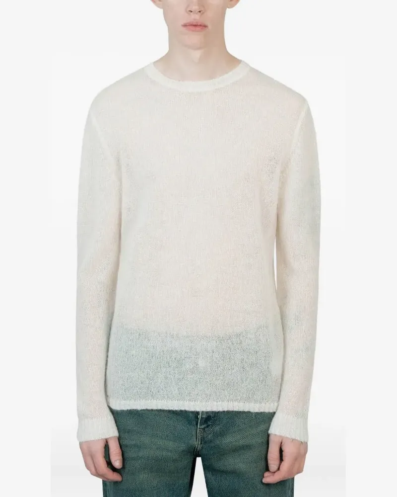 Paloma Wool mohair long-sleeve sweater - Weiß Weiß