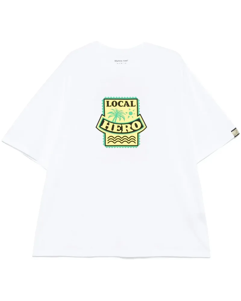Martine Rose Klassisches T-Shirt - Weiß Weiß