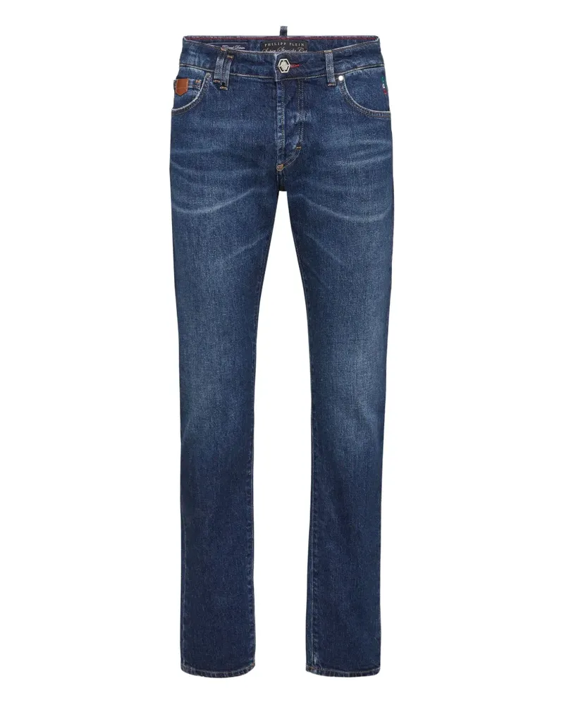 Philipp Plein Jeans mit geradem Bein - Blau Blau