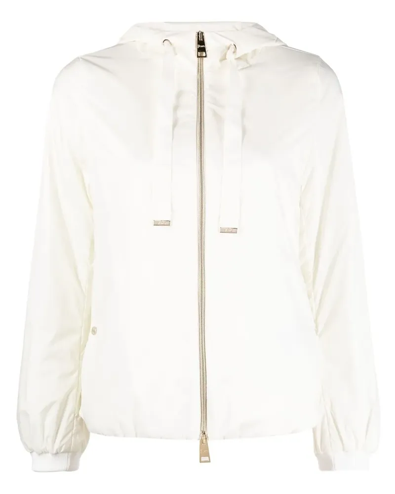 Herno Jacke mit Kordelzug - Weiß Weiß
