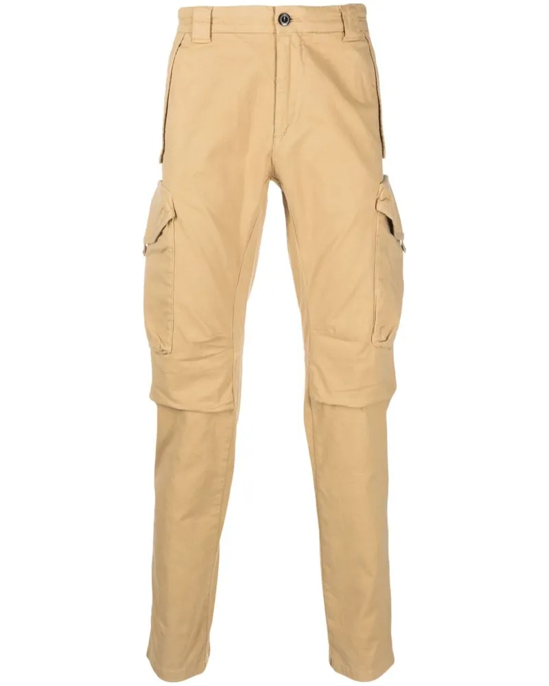 C.P. Company Tief sitzende Straight-Leg-Hose - Nude Nude