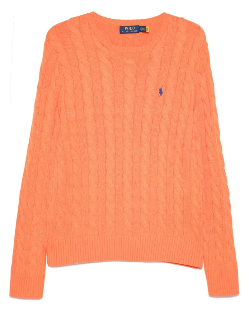 Ralph Lauren Pullover mit Polo Pony-Stickerei - Orange Orange