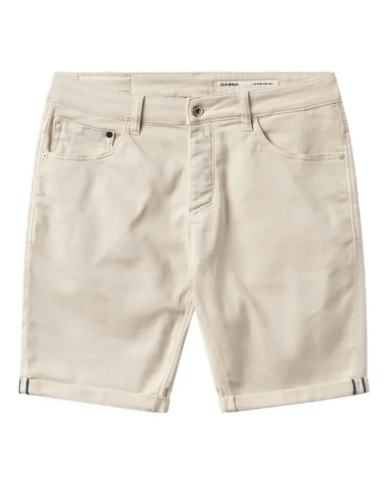 GABBA Jason Sanza denim shorts - Nude Nude