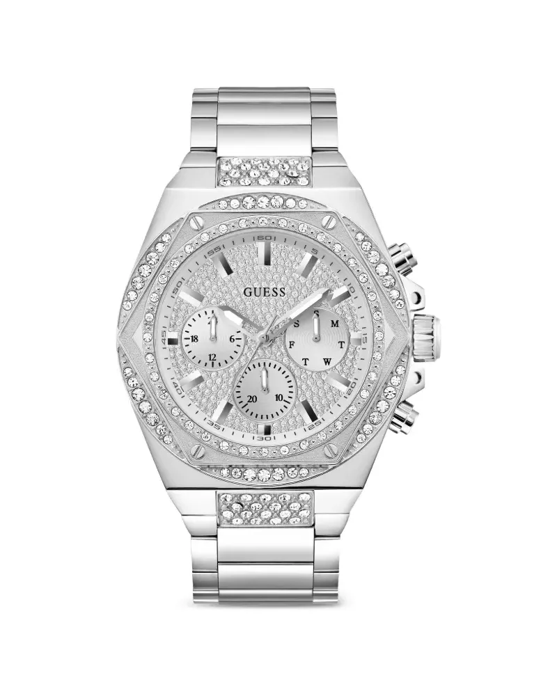 Guess Kristallverziert 40mm - Grau Grau