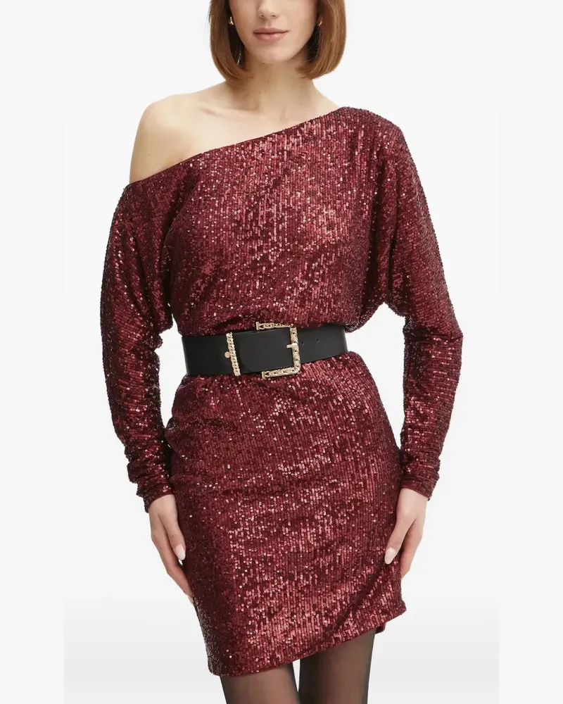 Guess Gabbie Minikleid mit Pailletten - Rot Rot