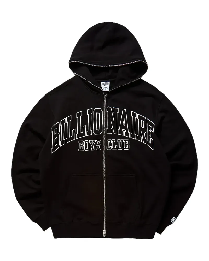 Billionaire Boys Club Kapuzenjacke mit Logo-Print - Schwarz Schwarz